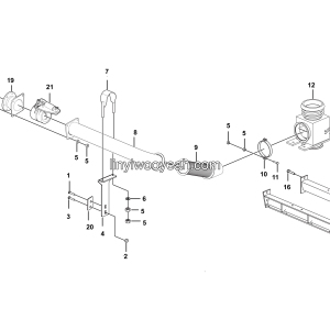 LGMG Off-Highway Dump Truck 2020 - Exhaust system assy - A2409-2724010189