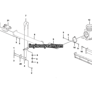 LGMG Off-Highway Dump Truck 2021 - Exhaust system assy - A2413-2724010189