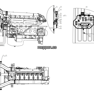 LGMG MT60 Mine Truck - Radiator assembly - A3-2703010223