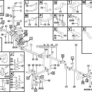 LGMG Mine Truck 2026 - Methanol line assy - A6300-2763000865.S1B