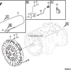 LGMG MT50 2025 - Clutch assy - B0400-2704010155
