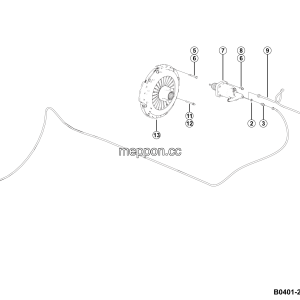 LGMG Off-Highway Dump Truck 2024 - Clutch assembly ceramic 430 involute spline - B0401-2704010275.S1C