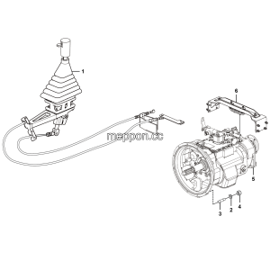 LGMG MT86H Mine Truck - Transmission assy - C0500-2705010768
