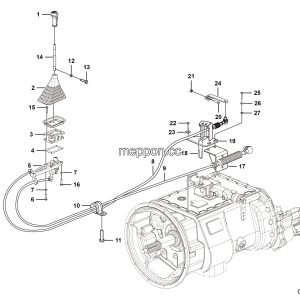 LGMG Off-Highway Dump Truck 2020 - Variable speed control assy - C0500-2705010799