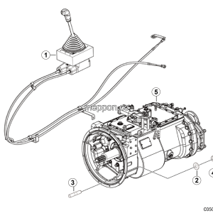 LGMG Off-Highway Dump Truck 2023 - Transmission assy 8DS240A - C0500-2705010976