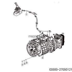 LGMG CMT116H 2025 - Transmission system - C0500-2705012119.S1A
