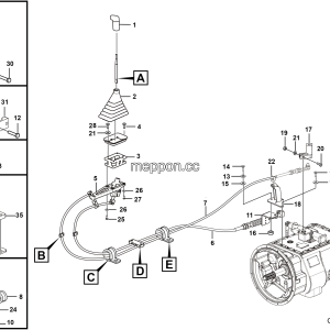 LGMG Mine Truck Mine Truck - Variable speed control assy - C0501-2705010396