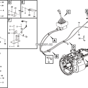 LGMG Off-Highway Dump Truck 2023 - Variable speed control assy - C0501-2705010656.S1D
