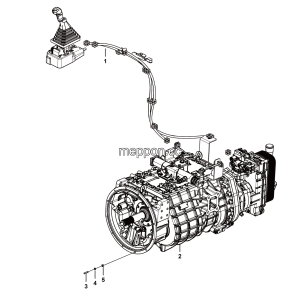 LGMG Off-Highway Dump Truck 2023 - Gear box assembly - C0501-2705011541.S1A