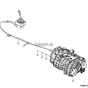 LGMG MT106H 2025 - Gear-box assembly - C0501-2705011588.S1B