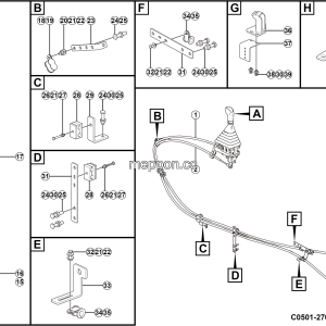 LGMG ？？？a？2？？？？？？？°a？2？¨？？？| 2025 - Shift control installation - C0501-2705012456.S1A-G1
