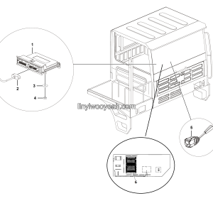 LGMG Off-Highway Dump Truck 2022 - Retarder electrical system - C1302-2713011851.S1B