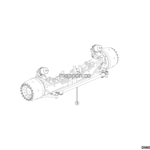 LGMG CMT66 2025 - Front axle installation - D0600-2706011197.S1A