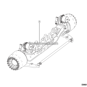 LGMG Off-Highway Dump Truck 2024 - Front axle installation - D0601-2706010920