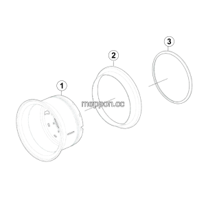 LGMG CMT66 2025 - Rim assy 10.00/2.0-25 - D0700-4110706919