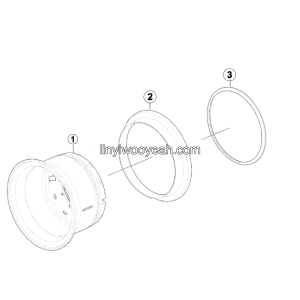 LGMG Off-Highway Dump Truck 2024 - Rim assy 11.25/2.0-25 - D0700-4110706921