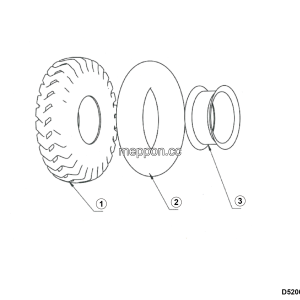 LGMG MT106 2025 - Tire 16.00r25 ms308 e3 s3 - D5200-4110705612