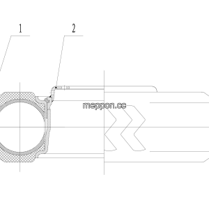 LGMG MT76C Mine Truck - Wheel assembly - E2-2707010115