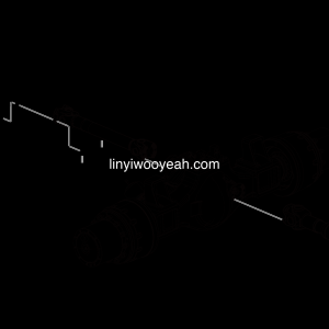 LGMG Mine Truck Mine Truck - Drive shaft assy - F0900-2709010170