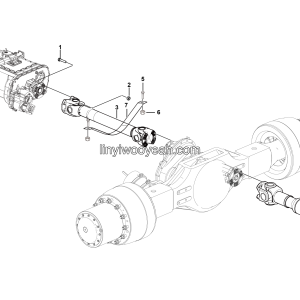 LGMG Off-Highway Dump Truck 2021 - Drive shaft assy - F0900-2709010429.S1A