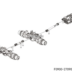 LGMG Off-Highway Dump Truck 2024 - Drive shaft installation - F0900-2709010814.S1A