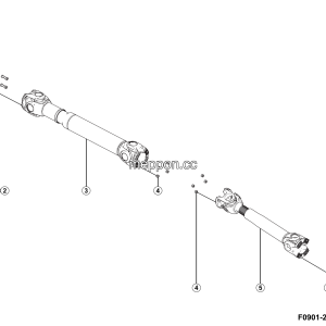 LGMG Mine Truck 2026 - Drive shafts installation - F0901-2709010935.S1A