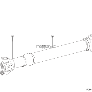 LGMG CMT96A 2025 - Front drive shaft  lg09-qcdz-1460 - F0901-4110708317