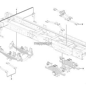 LGMG Mine Truck Mine Truck - Suspension assembly - G1200-2712011235