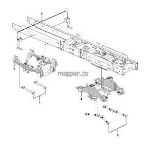 LGMG CMT96 Mine Truck - Suspension assy - G1200-2712011670
