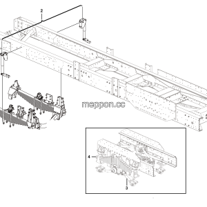 LGMG Off-Highway Dump Truck 2022 - Suspension assy - G1200-2712012317.S