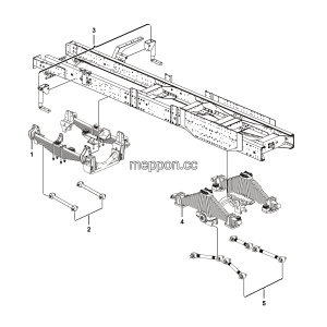 LGMG Off-Highway Dump Truck 2021 - Suspension assy - G1200-2712016921