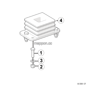 LGMG Off-Highway Dump Truck 2024 - Suspension limit block installation 5698h10 - G1200-2712017748.S1B