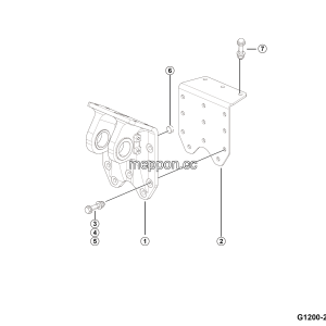 LGMG Off-Highway Dump Truck 2024 - Hydro-pnenumatic spring mount assy - G1200-2712018283.S1C