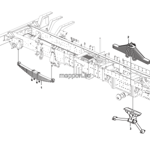 LGMG Off-Highway Dump Truck 2024 - Suspension system assy - G1201-2712011098