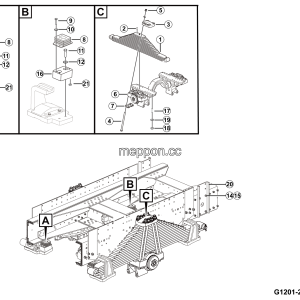 LGMG ？？？a？2？？？？？？？°a？2？¨？？？| 2025 - REAR LEAF SPRING ASSEMBLY - G1201-2712011415.S1F