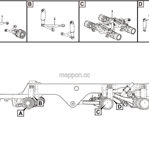 LGMG Off-Highway Dump Truck 2022 - Suspension assy - G1201-2712017004.S1A