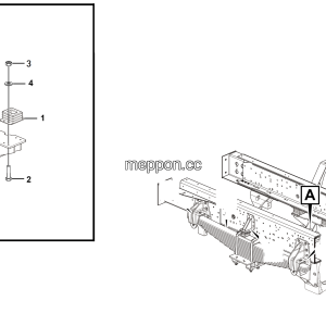 LGMG ？？？a？2？？？？？？？°a？2？¨？？？| 2025 - Suspension limit block installation assy 2085H10 - G1201-2712017167.S1A