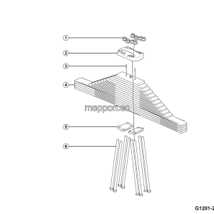 LGMG Mine Truck 2026 - Rr leaf spring installation - G1201-2712017561.S1B