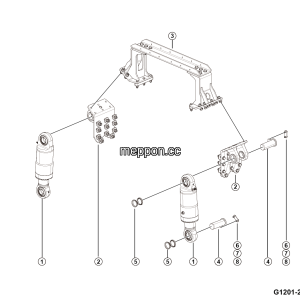 LGMG Off-Highway Dump Truck 2023 - FR hydro-pnenumatic spring installation - G1201-2712017594.S1A
