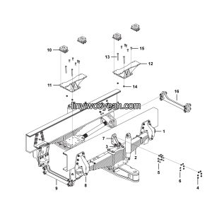 LGMG CMT106 2025 - Front Leaf Spring Assembly - G1201-2712017656