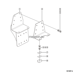 LGMG Off-Highway Dump Truck 2024 - Seat assembly - G1201-2712017732.S1A
