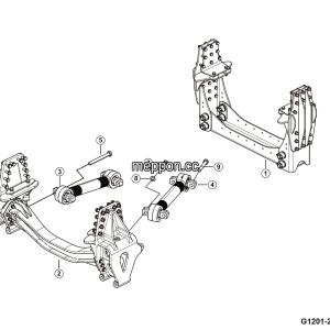 LGMG Mine Truck 2026 - Front guide mechanism installation - G1201-2712017919.S1A