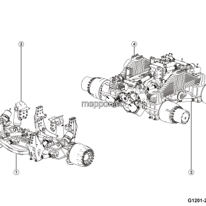 LGMG Off-Highway Dump Truck 2024 - Suspension assy - G1201-2712018276.S1A