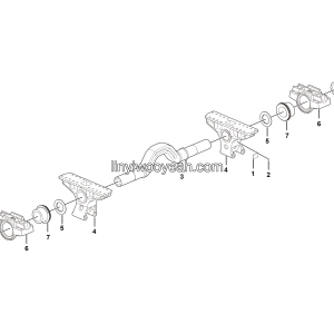 LGMG Off-Highway Dump Truck 2022 - Balance shaft - G1202-2712011430