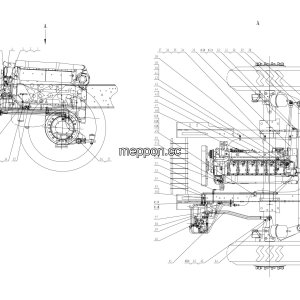 LGMG MT80C Mine Truck - STEERING ASSEMBLY - H1-2715010525
