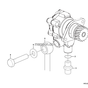 LGMG Mine Truck Mine Truck - Steering pump assembly(ZF) - H13-2715010613