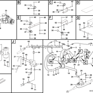 LGMG Mine Truck Mine Truck - Steering assy - H1500-2715011280002