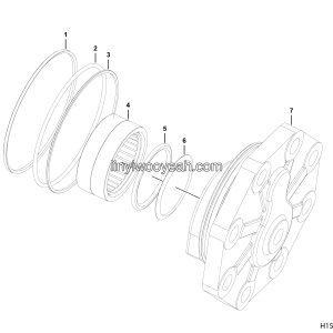 LGMG Mine Truck Mine Truck - Side cover assy NT12590A-3411110 - H1500-4120000331023