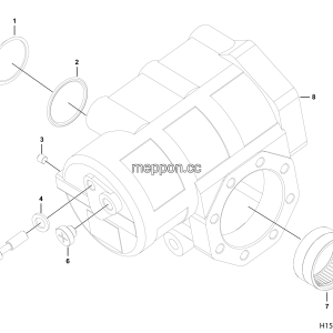 LGMG Mine Truck Mine Truck - housing assy NT12590C-341110 - H1500-4120000331025
