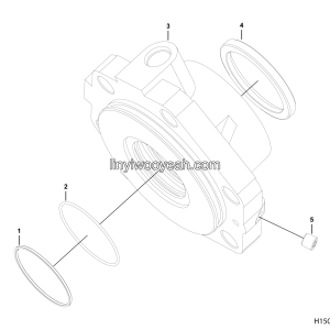 LGMG MT76 Mine Truck - Valve body NT12590H-3411070 - H1500-4120000331083
